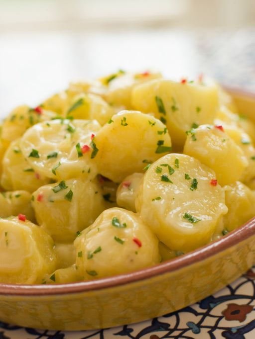 Lebanese Garlic Lemon Potato Salad