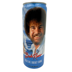 Bob Ross Positive Energy Drink 12 oz Can