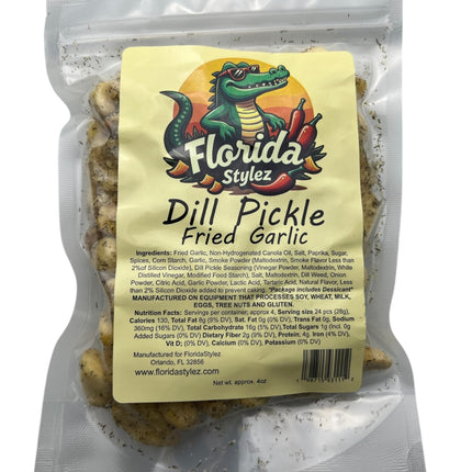 Dill Pickle Deep Fried Garlic