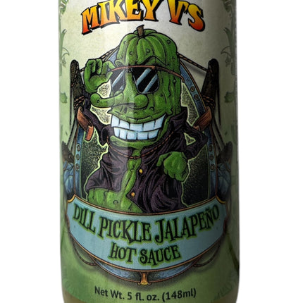 Mikey Vs Dill Pickle Jalapeno Hot Sauce