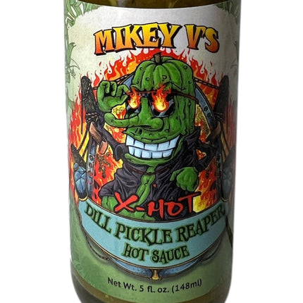 Mikey Vs Dill Pickle Reaper Hot Sauce