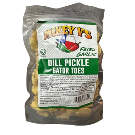 deep fried garlic - dill pickle Crispy Fried Garlic