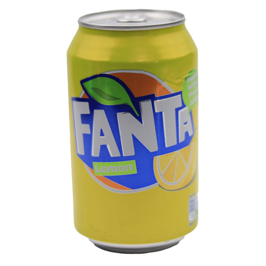 Fanta Lemon Soda from the UK