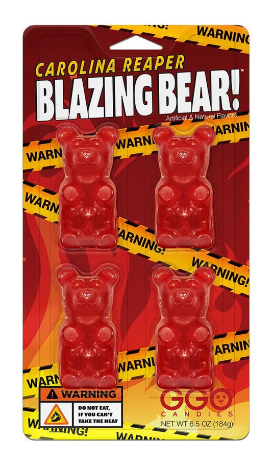 Carolina Reaper Blazing Hot Gummy Bears 4 Pack